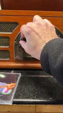 Crosley CR66 Rochester 5 in 1 Radio CD Record Player Tape AM:FM Wood; Tested