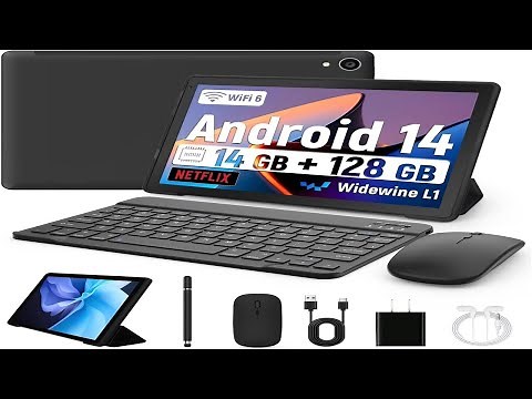 Whitedeer 10 inch Tablet Android 14