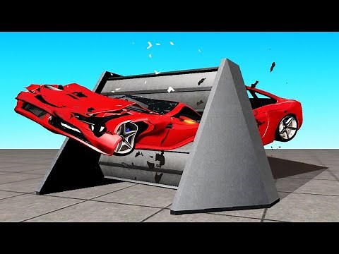 I CRUSHED My SUPERCAR In A MEGA GRINDER (BeamNG Multiplayer)