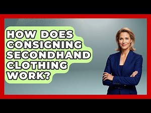 How Does Consigning Secondhand Clothing Work? - Learn About Economics