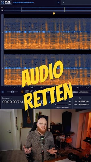 Kaputte Aufnahmen retten mit iZotope RX 12