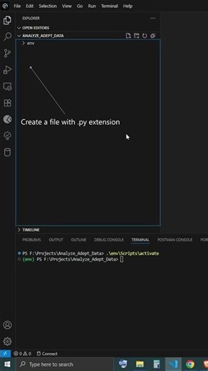 Python is all you need - Creating your first program