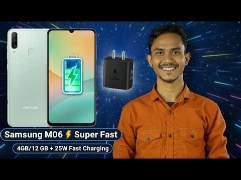 Samsung Galaxy M06 | 4GB/128GB + 25W Super Fast charger Review.