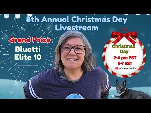Christmas Day Live Stream with Carolyn and Sadie