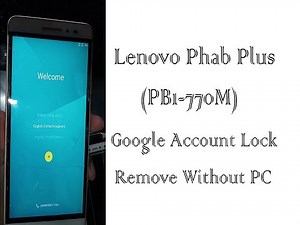 Lenovo PB1-770M (Phab Plus 4G) FRP Bypass Without PC by Firmwaresz....