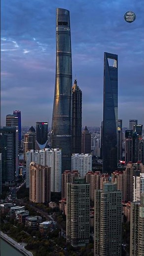 Shanghai Tower Lights Up the Night – A City of the Future
