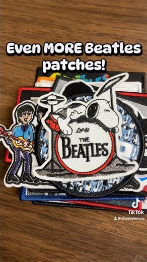 Even MORE Beatles patches! #patches #thebeatles #sewing #crafts