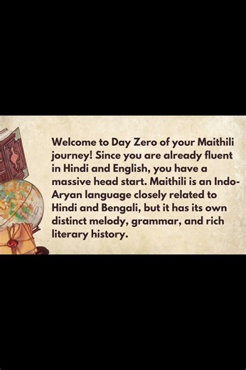 Why I’m starting "Day 0" of learning Maithili. Sweetest Language of India ❤️ #mithila #maithili
