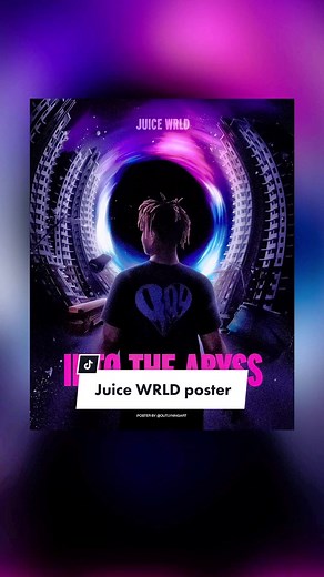 Into The Abyss - Juice WRLD Documentary Poster Design