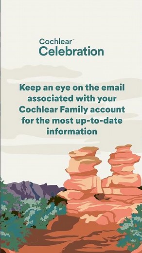 Ready to celebrate with us in Colorado? Registration for #CochlearCelebration2027 opens soon!