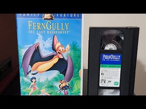 Opening to Ferngully The Lost Rainforrest 1996 reprint VHS