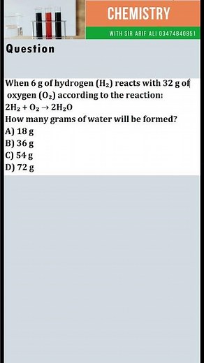 MCQ 17 First year chemistry chapter 1