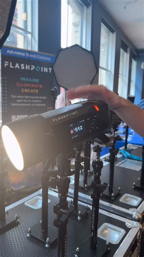 Flashpoint Lighting on Instagram: "🚨 NEW & EXCLUSIVE 🚨 At the Adorama Wedding Workshop, Joe Addison took the stage to showcase the all-new Flashpoint XPLOR 400 Pro Mark II TTL R2 — a portable powerhouse redefining on-location lighting. ⚡ Key Features That Set It Apart: • 400Ws of power with a wide 1/512–1/1 output range • Up to 460 full-power flashes per charge with the included battery • High-Speed Sync up to 1/8000s — freeze action and balance flash in bright daylight • Advanced Freeze Mode