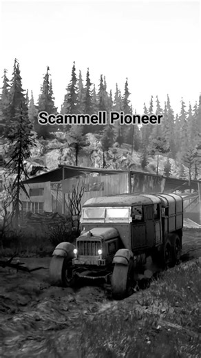 Scammell Pioneer truck #trucking #snowrunner #1940s