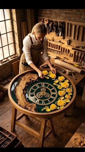 Turning Raw Wood into a Masterpiece: Step-by-Step Resin Clock Making