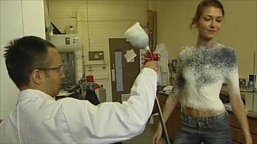 Spray-on clothing developed by designer and scientists