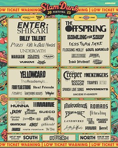 3.3K views · 64 reactions |  MAJOR TICKET WARNING  Slam Dunk South in Hatfield will sell out by the end of this week. Some outlets have completely sold out with the last remaining tickets available from https://slamdunk.seetickets.com/event/slam-dunk-festival-2023-south/hatfield-park/2394758#op1 Leeds isn’t far behind and will also be sold out in the next few weeks. Don’t say we didn’t warn you! P.S clashfinder also coming this week. | Slam Dunk Festival | Facebook