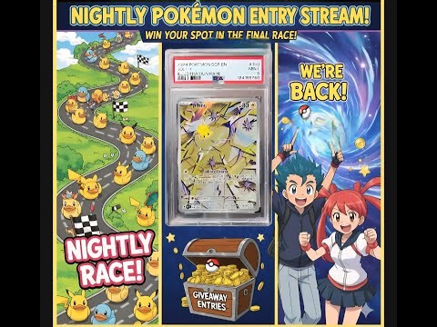 Nightly Pokemon Entry Stream is Back