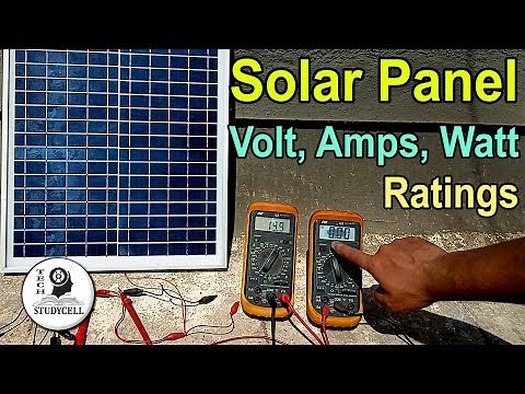 Solar Panel for Home | Mono vs Poly Solar Panels | How to test Solar Panel Voltage Amps Power rating