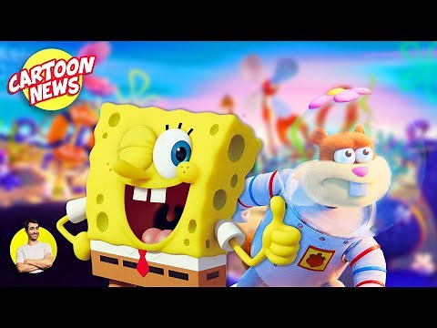 SpongeBob NEW MOVIE First Look & Announced! Sandy Cheeks Saving Bikini Bottom! | CARTOON NEWS
