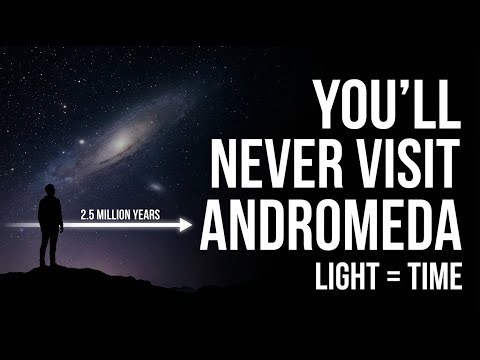 Why You will Never Visit Andromeda (And Why That’s Fine)