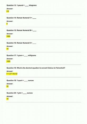 HESI A2 Math Conversions and Sample Problems Exam video