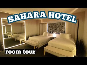 SAHARA Hotel Las Vegas Room Tour July 2021 | Marra Tower