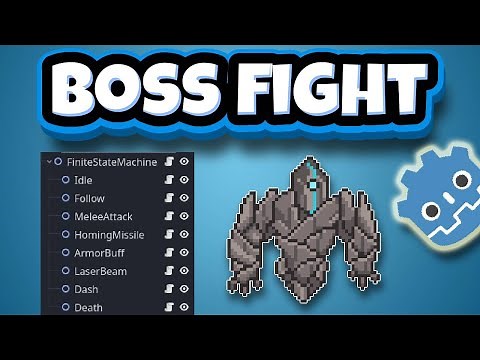 Boss Fight - Finite State Machine - Godot 4