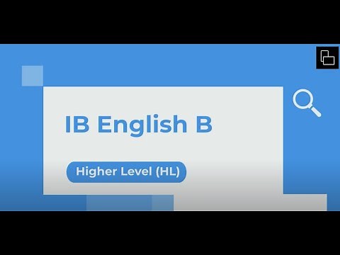 IB English B HL Introduction