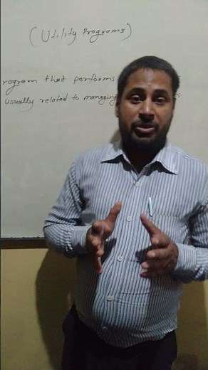 Utility Program In Hindi | Utility Software Kya Hota Hai | Utility Program In Computer #Shorts