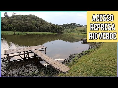 ACESSO PARA REPRESA DO RIO VERDE - PESCARIA - CAIAQUE - CAMPING - CHURRASCO (BOSQUE CHAVE DE OURO)