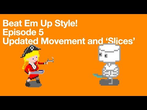 Unity Tutorial: Beat Em Up Style - Episode 5 - Movement and SLICES!