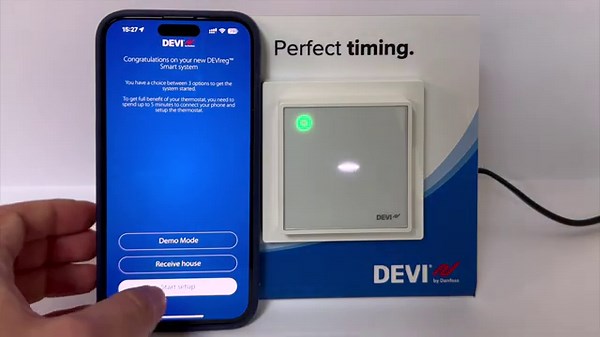 How to Connect the DEVIreg™ Smart to the App