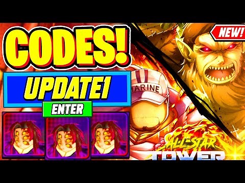 ⚠️New⚠️ ALL WORKING UPDATE CODES For All Star Tower Defense X - Roblox ASTD X Codes