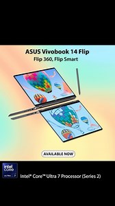 Introducing the ultimate multitasker: The ASUS Vivobook 14 Flip! 💼✨ With 360-degree flexibility, switch between tablet, laptop, tent, and stand modes effortlessly. At just 1.57kg, it’s perfect for on-the-go creativity. Flip it your way! (asus laptop, ai laptop, asus ai, next gen laptop, new tech, intel, tech, innovation, asus vivobook, everyday laptop, vivobook flip, multitasking) #SimplifyWithIncredibleAI #ASUSIndia #ASUSVivobook14Flip #IntelLaptop #Intel #ASUSAIPC #AIPC | ASUS