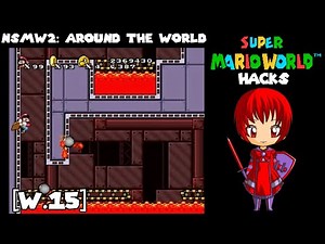 SMW Hack: NSMW2: Around the World - World 15
