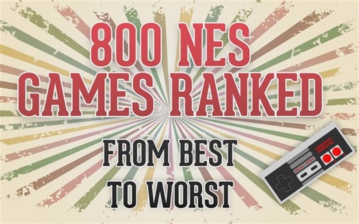 800 NES Games 好玩程度排名