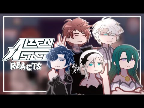 Alien Stage Inverted AU reacts to ALL ROUNDS ! | ALNST | GLRV