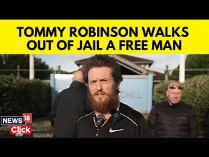 Far-Right Activist Tommy Robinson Released After Spending 7 Months In Prison | Tommy Robinson | N18G