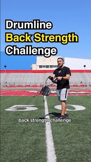 Can YOU Pass This Drumline Back Strength Test? ✅