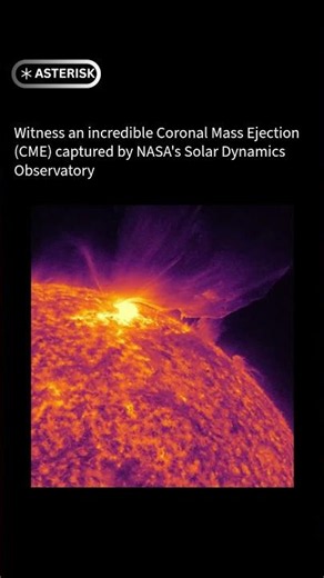 Massive Solar Explosion Captured! 🌞 Coronal Mass Ejection in Stunning Detail