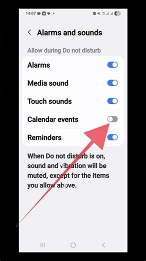 Samsung A05 Settings: How to Turn On Calendar Events Notifications 📅