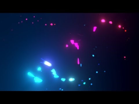 Neon Light Particles Effects | Stunning Visual Animation | FREE TO USE
