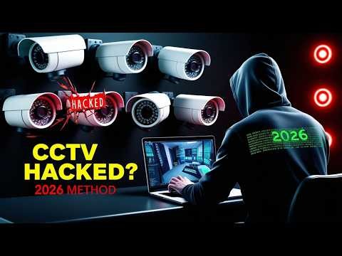 How Hackers Hack CCTV Cameras in 2026