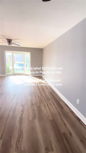 Peachtree Hills 💎 for $279,000! 2 bedrooms 1.5 bathrooms tucked away far from Peachtree Road with no street noise. Fenced yard and community pool! Contact me today for more deets 👇 Colin Peebles - 770.823.2864 #fyp #trending #viral #atlanta #realtor