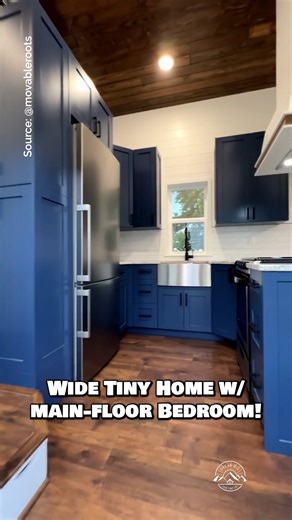 265K views · 3.6K reactions | 10'-wide tiny home w/ main-floor bedroom!  | Dream Big Live Tiny Co. | Facebook