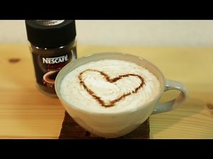 How to Make Easy Coffee Decoration ～簡単コーヒーデコ