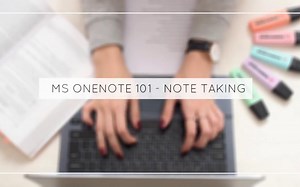 【方法︳笔记】Mariana的onenote笔记教程！！