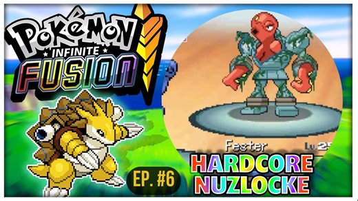 This Pokemon Rom hack is AMAZING! Pokemon Infinite Fusions Nuzlocke Ep. 6 | HGVbreezy