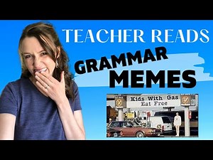 Teacher Reacts to FUNNY GRAMMAR MEMES